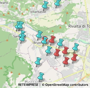 Mappa Via Musinè, 10090 Bruino TO, Italia (2.025)