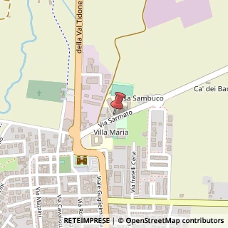 Mappa Strada Sarmato, 14, 29011 Borgonovo Val Tidone, Piacenza (Emilia Romagna)