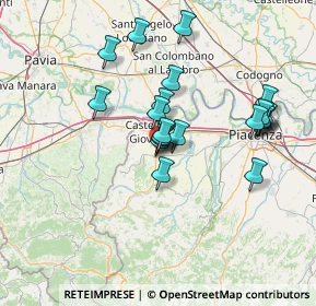 Mappa Str. Sarmato, 29011 Borgonovo Val Tidone PC, Italia (12.452)