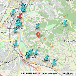 Mappa Strada Devalle, 10133 Torino TO, Italia (2.85421)