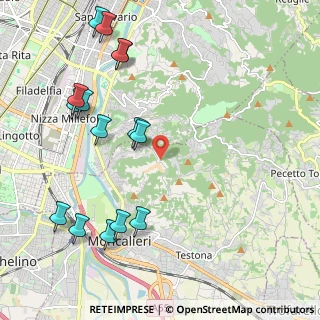 Mappa Strada Devalle, 10133 Torino TO, Italia (2.53933)