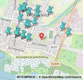 Mappa Piazza Garibaldi Giuseppe, 45014 Porto Viro RO, Italia (0.5885)