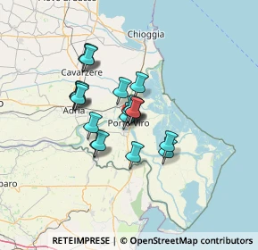 Mappa Piazza Garibaldi Giuseppe, 45014 Porto Viro RO, Italia (9.482)