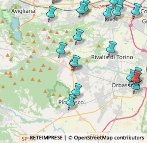 Mappa Via Roma, 10090 Bruino TO, Italia (5.584)