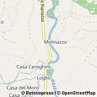 Hartă Montescano