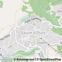 Hartă Sauze d'Oulx