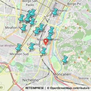 Mappa Via Valenza, 10127 Torino TO, Italia (2.14313)