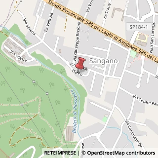 Mappa Via Po, 7, 10090 Sangano TO, Italia, 10090 Sangano, Torino (Piemonte)