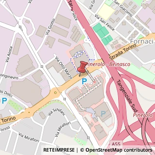Mappa Centro Commerciale Le Fornaci - Via Torino, 31, 10092 Beinasco, Torino (Piemonte)