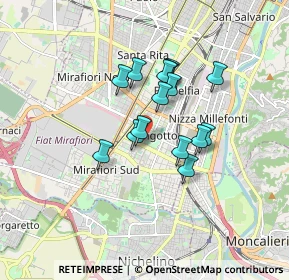 Mappa Viale Augusto Monti, 10135 Torino TO, Italia (1.27867)