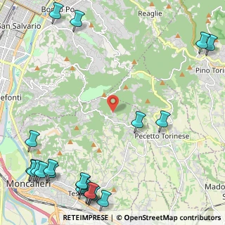 Mappa Strada della Maddalena, 10024 Moncalieri TO, Italia (3.5745)