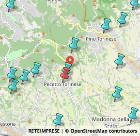 Mappa Strada Rosero, 10020 Pecetto , Italia (2.99813)