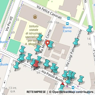 Mappa Via Monte Corno, 29, 10127 Torino, Italia (0.0824)