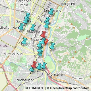 Mappa Campus ONU, 10127 Torino TO, Italia (1.943)