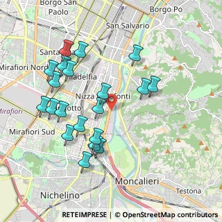 Mappa Campus ONU, 10127 Torino TO, Italia (2.0015)