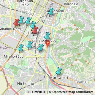 Mappa Campus ONU, 10127 Torino TO, Italia (2.22636)