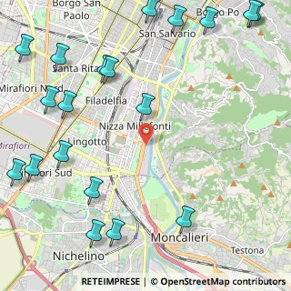 Mappa Campus ONU, 10127 Torino TO, Italia (3.22368)