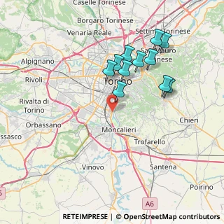 Mappa Campus ONU, 10127 Torino TO, Italia (7.09091)