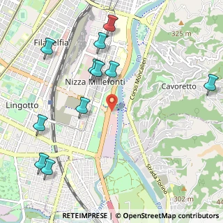 Mappa Campus ONU, 10127 Torino TO, Italia (1.26727)