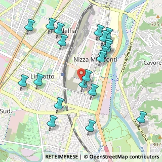 Mappa Via Farigliano, 10127 Torino TO, Italia (1.116)