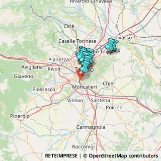 Mappa Via Farigliano, 10127 Torino TO, Italia (7.49333)