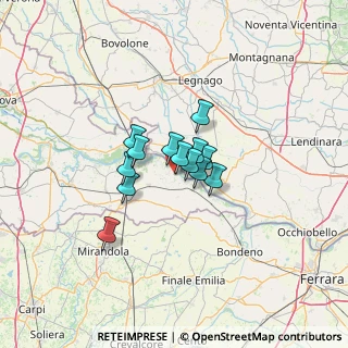 Mappa Via Casteltrivellino, 46020 Carbonara di po MN, Italia (7.50385)