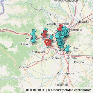 Mappa 10043 Rivalta di Torino TO, Italia (10.423)