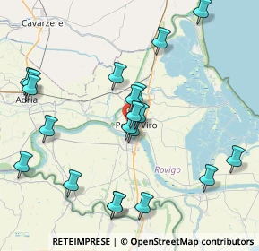 Mappa Via Rivoli, 45014 Porto Viro RO, Italia (8.6445)