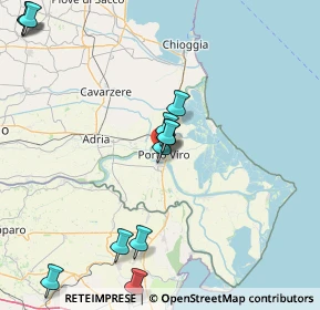 Mappa Via Rivoli, 45014 Porto Viro RO, Italia (18.79)