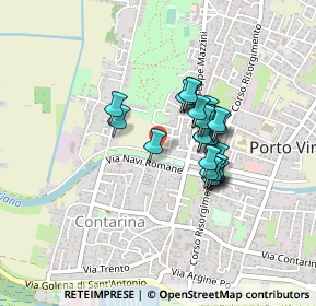 Mappa Via Rivoli, 45014 Porto Viro RO, Italia (0.31667)