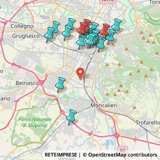 Mappa Via Passo Buole, Torino TO (4.4245)