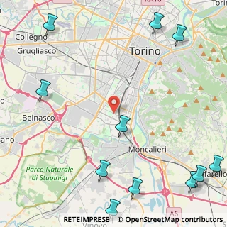 Mappa Via Passo Buole, Torino TO (6.8254545454545)