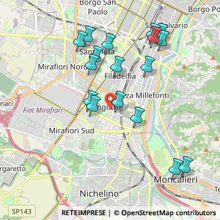 Mappa Via Passo Buole, Torino TO (2.1552941176471)