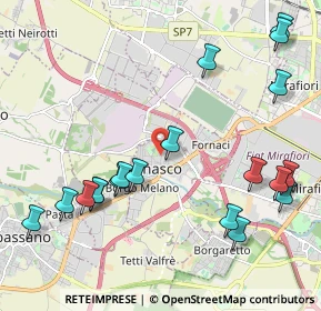 Mappa Via Susa, 10092 Beinasco TO, Italia (2.51684)