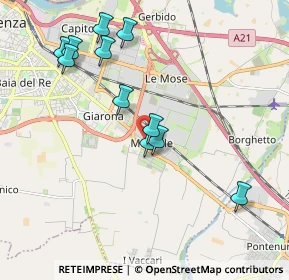 Mappa Montale, 29122 Piacenza PC, Italia (1.97091)