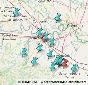 Mappa Montale, 29122 Piacenza PC, Italia (16.77438)