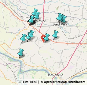 Mappa Via Rampa Cuccati, 45020 Castelguglielmo RO, Italia (7.54316)