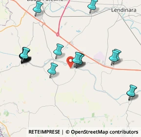 Mappa Via Rampa Cuccati, 45020 Castelguglielmo RO, Italia (4.371)