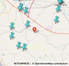 Mappa Via Rampa Cuccati, 45020 Castelguglielmo RO, Italia (6.846)