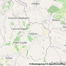 Mappa Casorzo Monferrato