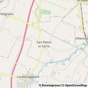 Mappa San Pietro in Cerro