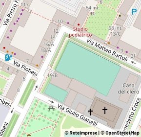 Mappa Via Matteo Bartoli, 10135 Torino TO, Italia (0.09615)