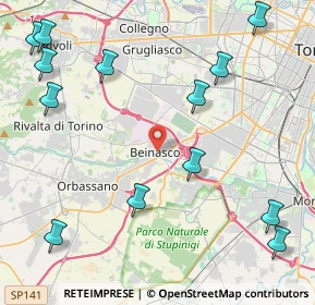 Mappa Corso Cavour, 10092 Beinasco TO, Italia (5.72923)
