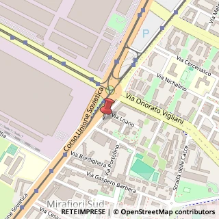 Mappa Corso Unione Sovietica, 439, 10135 Torino, Torino (Piemonte)