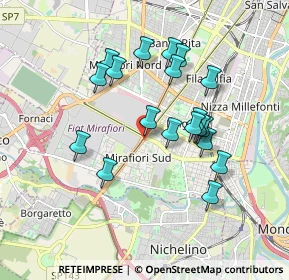 Mappa Via Loano, 10135 Torino TO, Italia (1.63053)