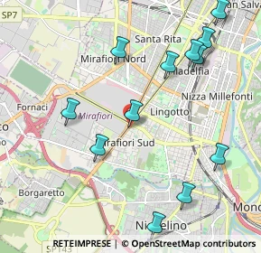 Mappa Via Loano, 10135 Torino TO, Italia (2.35667)