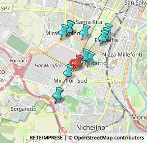 Mappa Via Loano, 10135 Torino TO, Italia (1.51462)