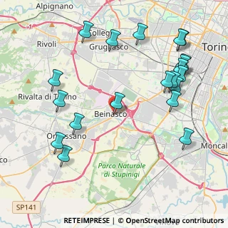 Mappa Strada Torino, 10090 Beinasco TO (4.939)