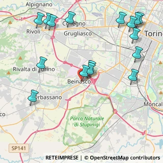Mappa Via Giovanni Giolitti, 10092 Beinasco TO, Italia (5.40563)