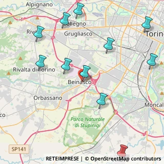 Mappa Via Giovanni Giolitti, 10092 Beinasco TO, Italia (5.26909)